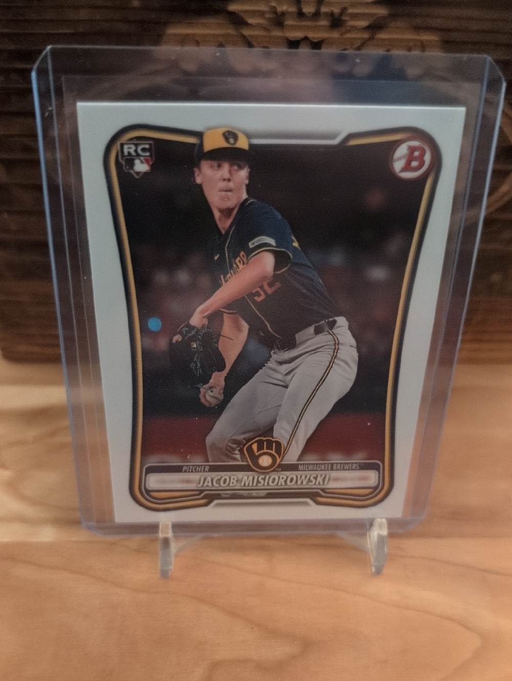 2026 Bowman Jacob Misiorowski Rookie Card Brewers